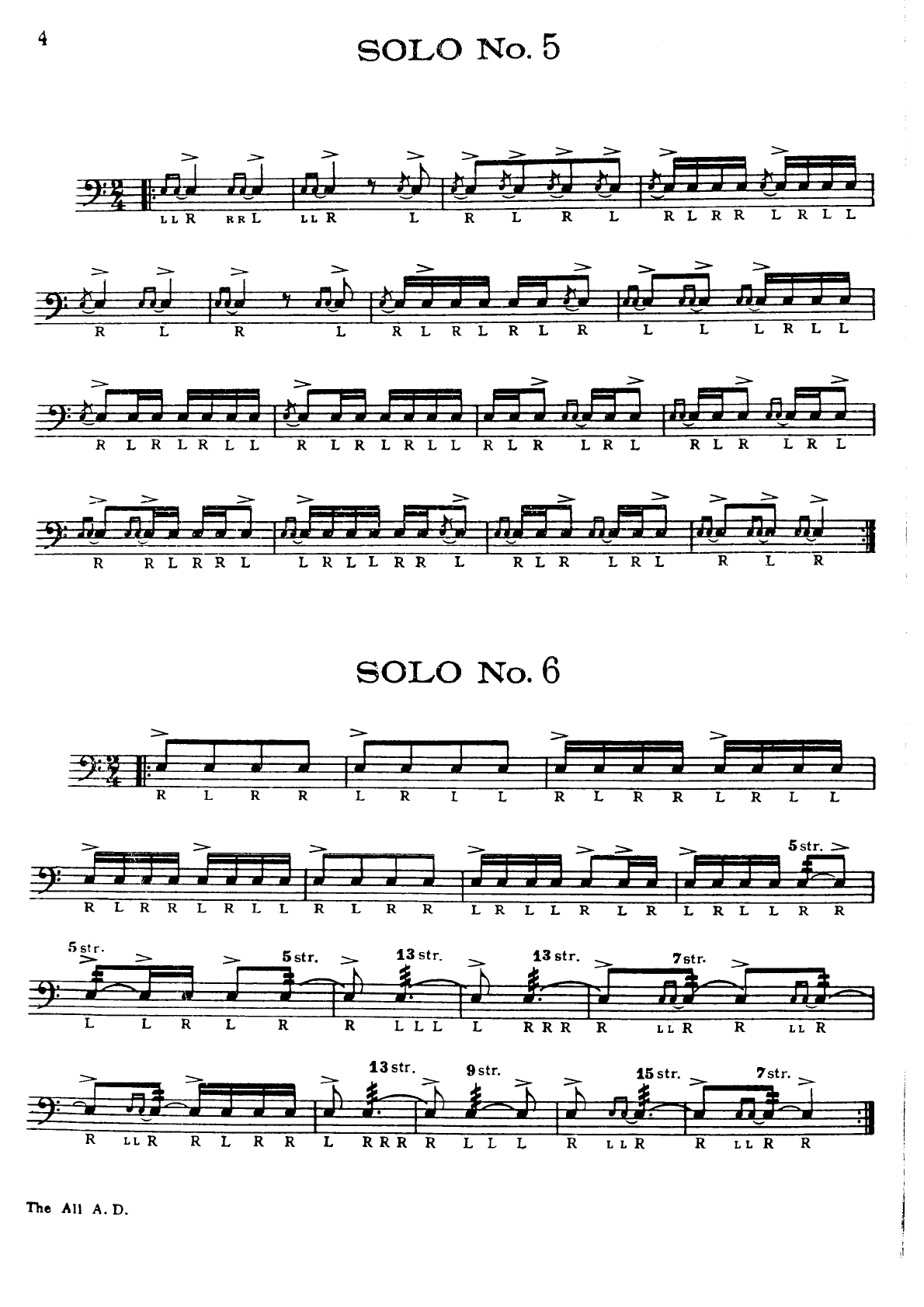 Modern rudimental swing solos pdf
